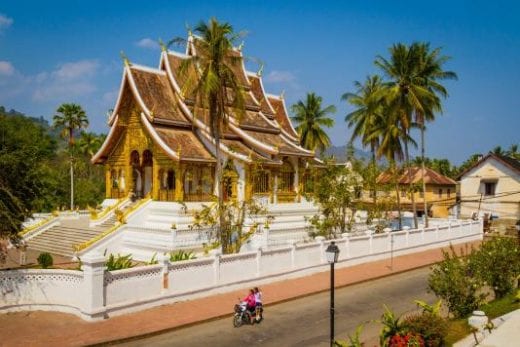 Luang Prabang is a city of temples