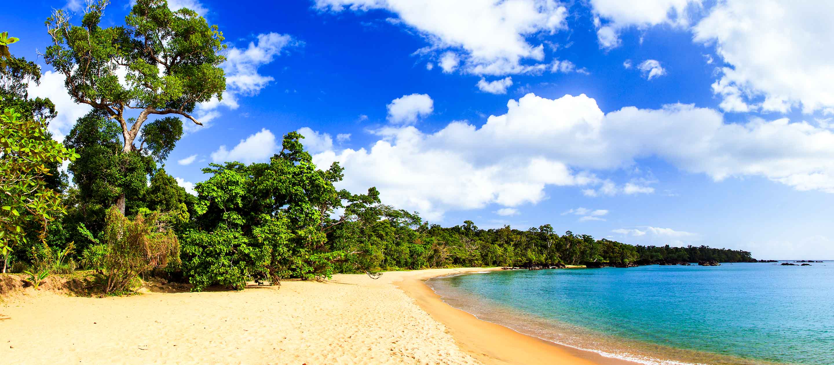 Beach of Masoala Peninsula, Madagascar