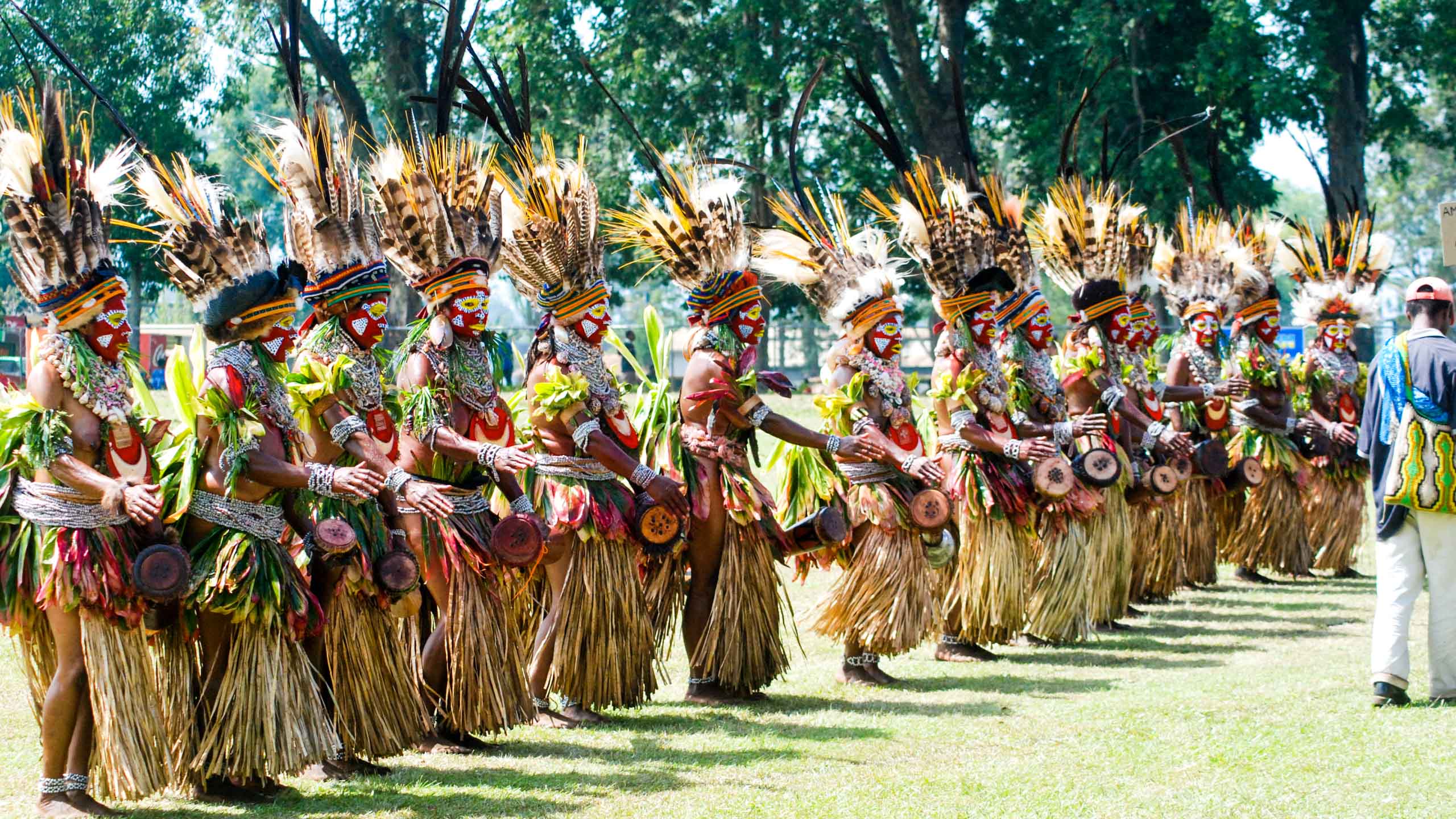 Sing-sing group during Mt. Hagen Show