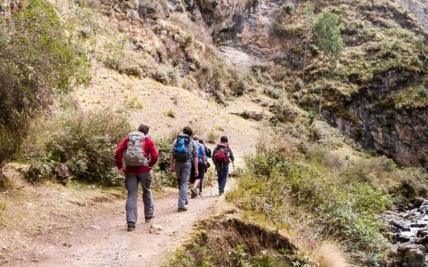 Peru travel group hikes Inca trails