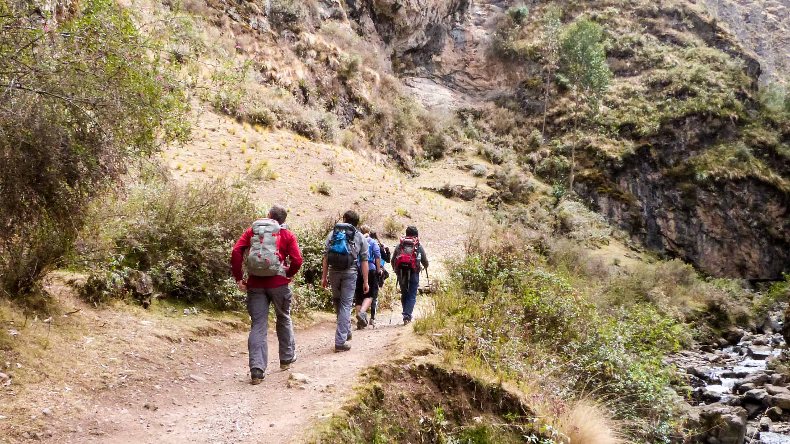 Peru travel group hikes Inca trails