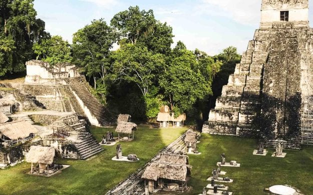 Mayan ruins at Tikal, Guatemala