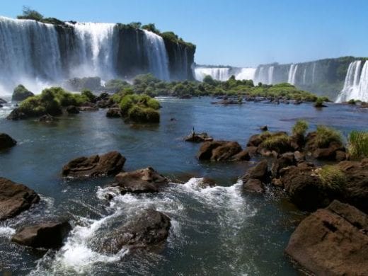 Another angle on Iguazu Falls