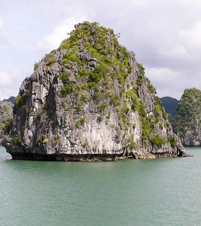 Ha Long Bay Rock Island, Vietnam