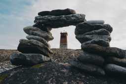 A lighthouse at Saaremaa