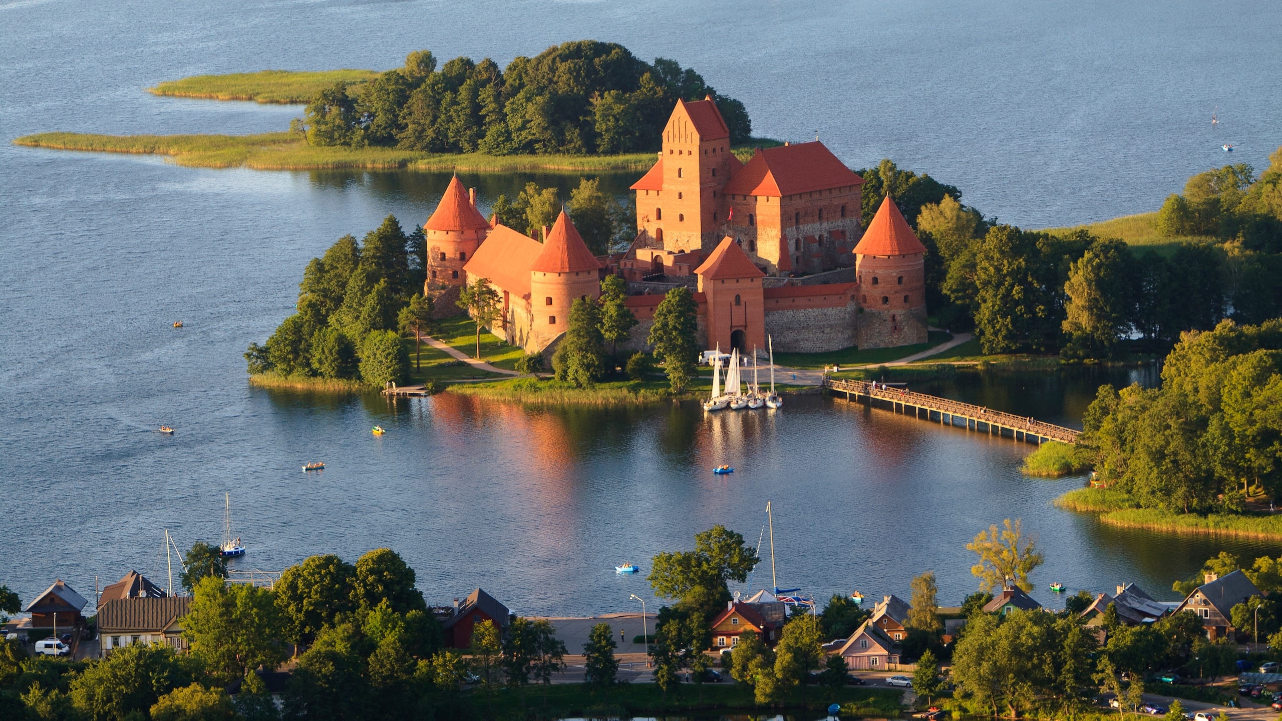 Trakai Castle in Lithuania