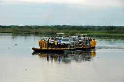 Ferry across the Nile
