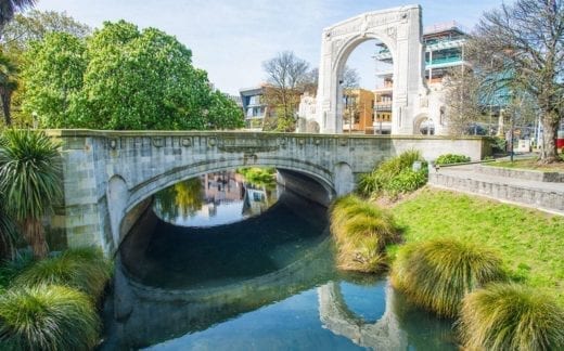 Christchurch is a pedestrian-friendly town