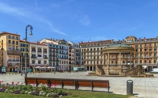 Castle Square, Pamplona, Spain