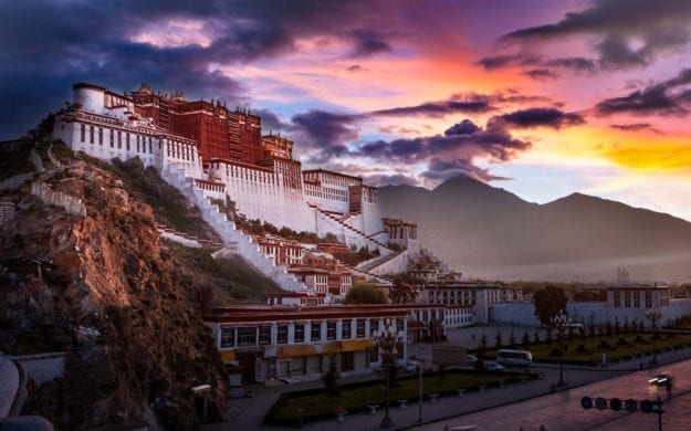 Potala Palace at dawn