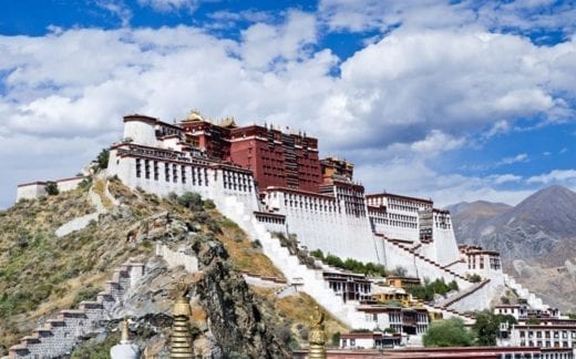 The impressive Potala Palace