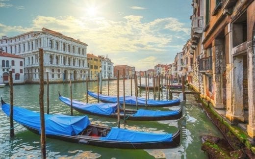 The Grand Canal in Venice, Italy