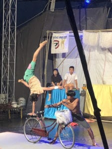 circus acrobats