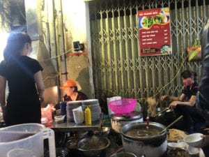 street food preparation