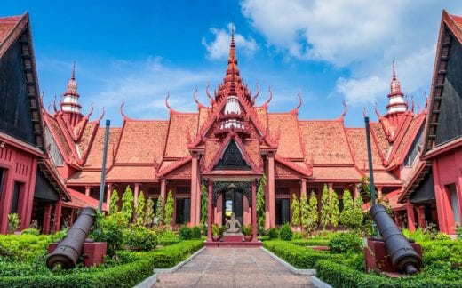 The National Museum In Phnom Penh, Cambodia