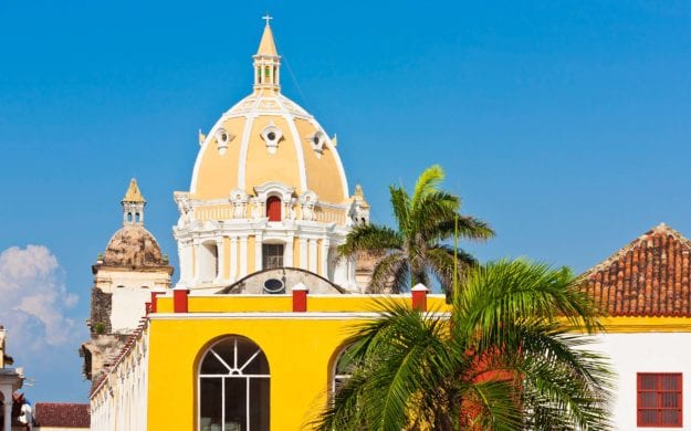 San Pedro Claver Church In Cartagena, Colombia