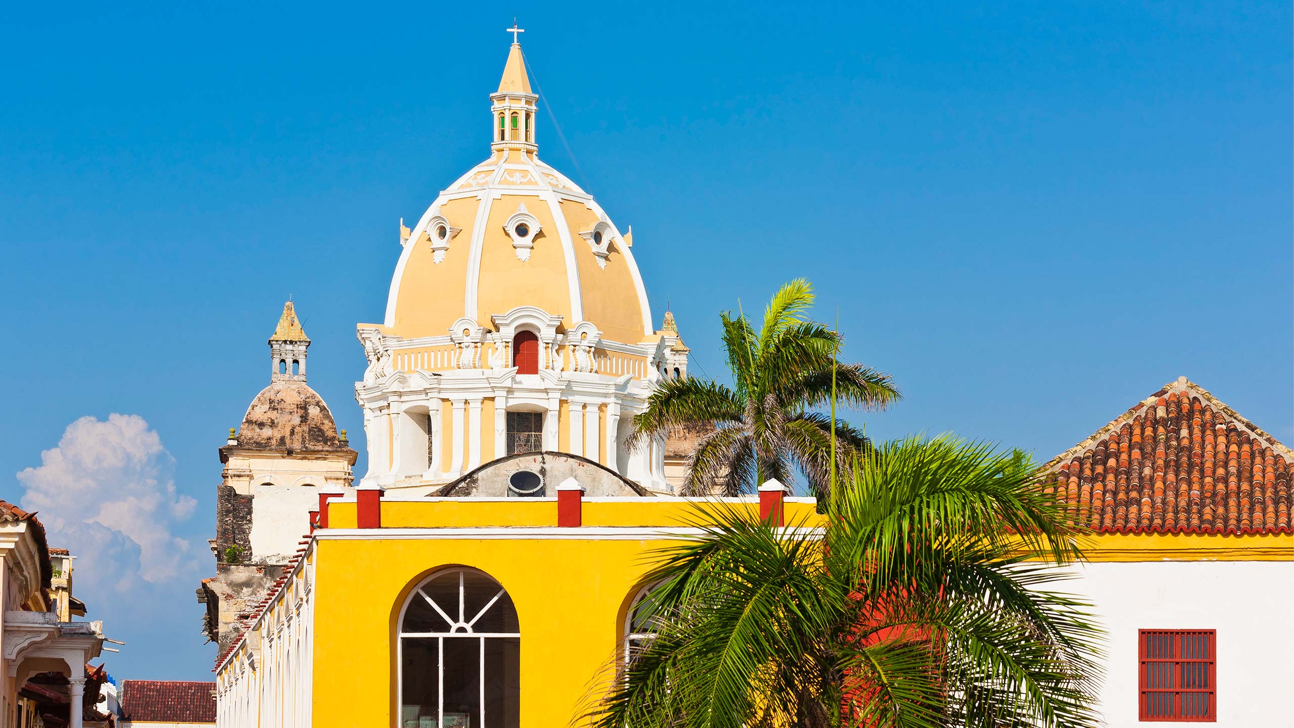 San Pedro Claver Church In Cartagena, Colombia