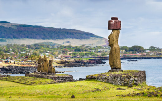 Moai statue