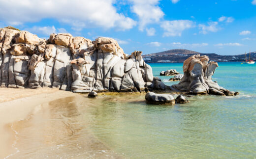 Rocks on Kolimbithres beach