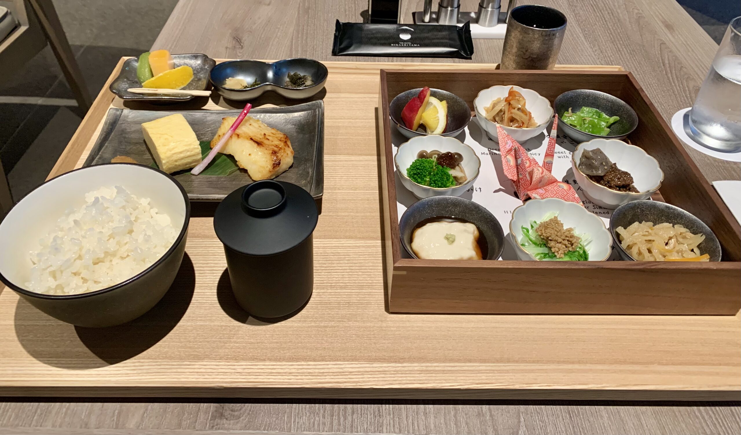 Breakfast in Kyoto Japan
