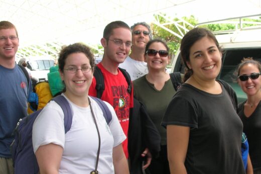 Smiling group of adults