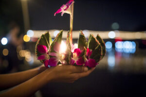 Loy Krathong Festival Themed Photo