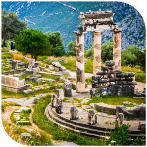 Delphi ruins