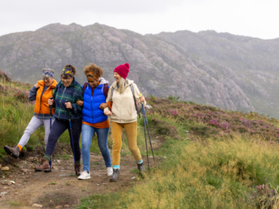 Friends Trekking